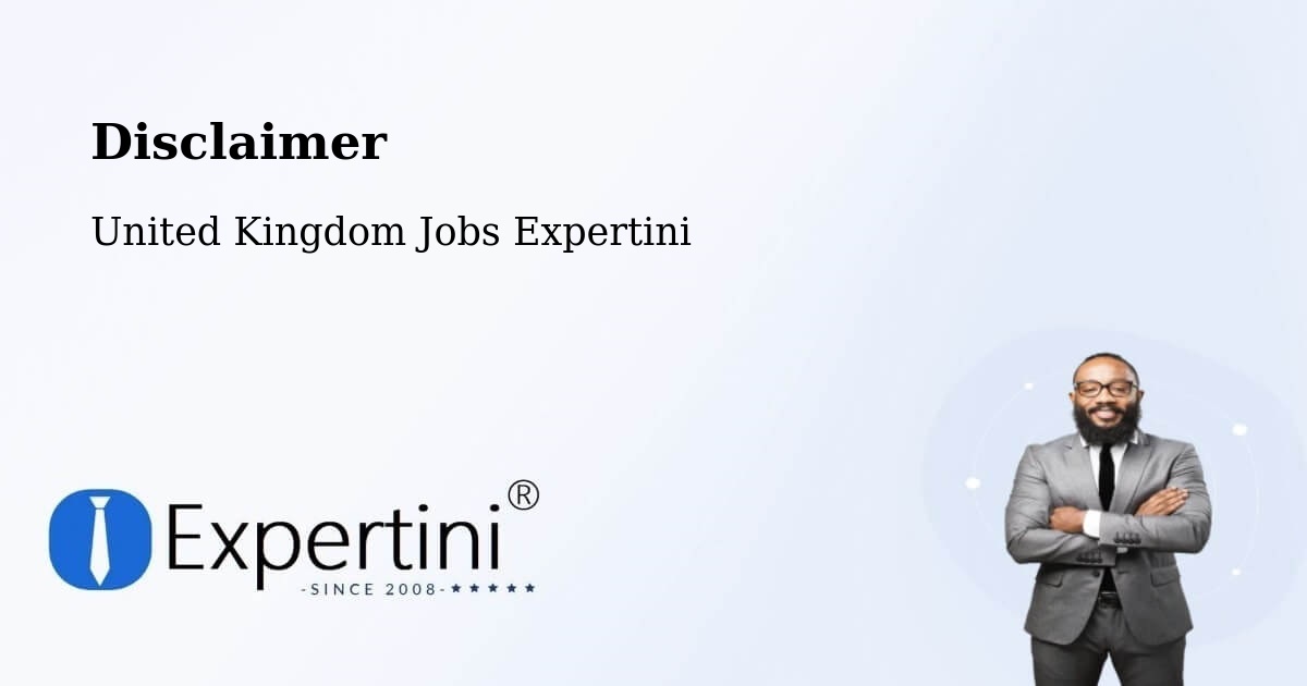 Disclaimer – Shepherdswell - United Kingdom Jobs Expertini